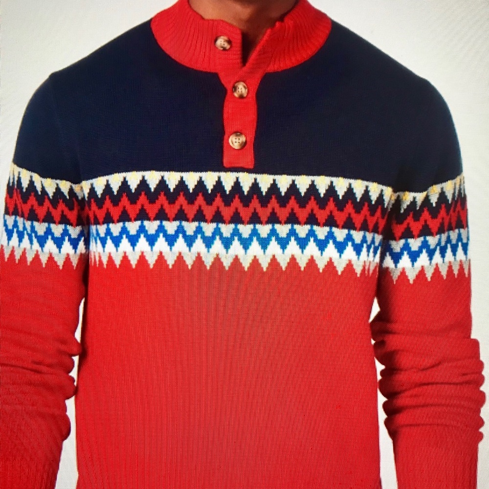 Club Room Mock-Collar Sweater XXL